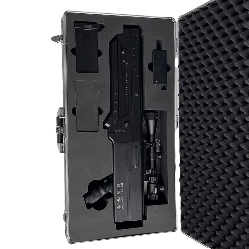  绿园手持便携式枪型低空防御反制四通道B型