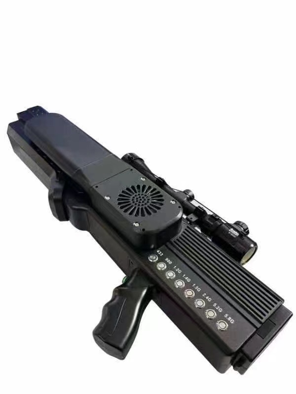  绿园手持便携式枪型低空防御反制八通道